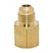 Thrifco Plumbing No. 46 3/8 Inch x 1/2 Inch Brass Flare FIP Adapter 6946014 - alternate 1
